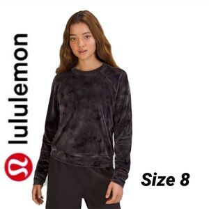 Lululemon Velour Warm Down Crew size 8